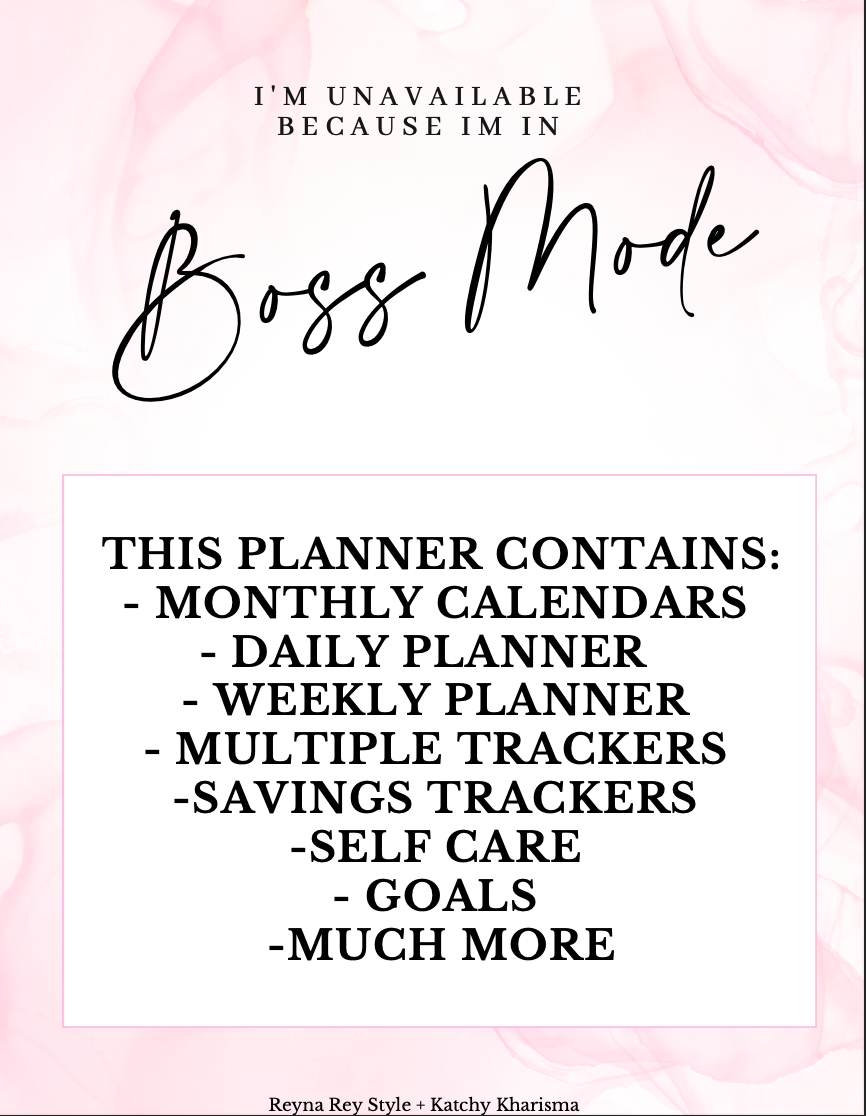 Boss Mode Planner