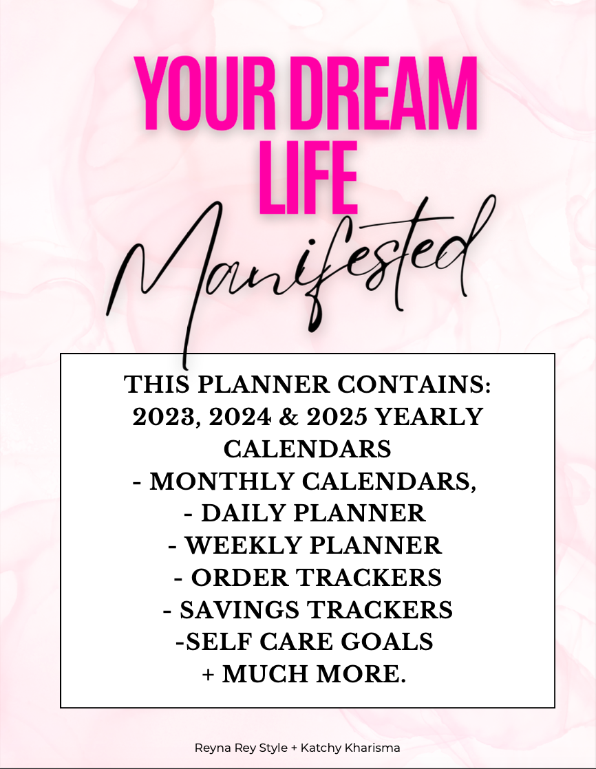 Your Dream Life Manifested Planner