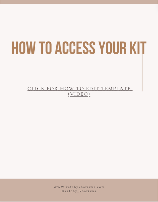 How to access your Digital Kit
